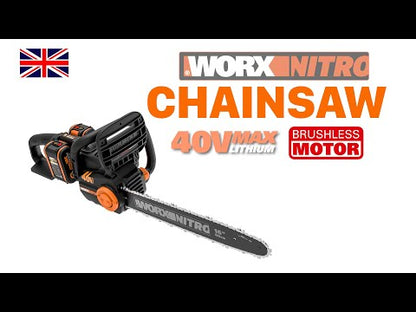 WORX cordless chainsaw 40V (without battery and charger)